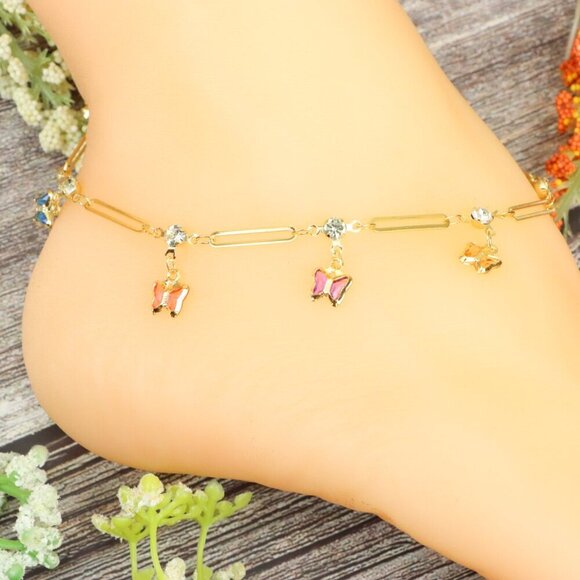 "Elegant Handmade Anklet – Delicate Jewelry for Women, MAR091241 - Picture 8 of 10